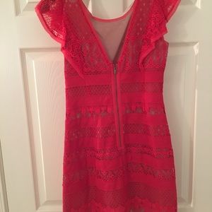 Coral BCBG Dress